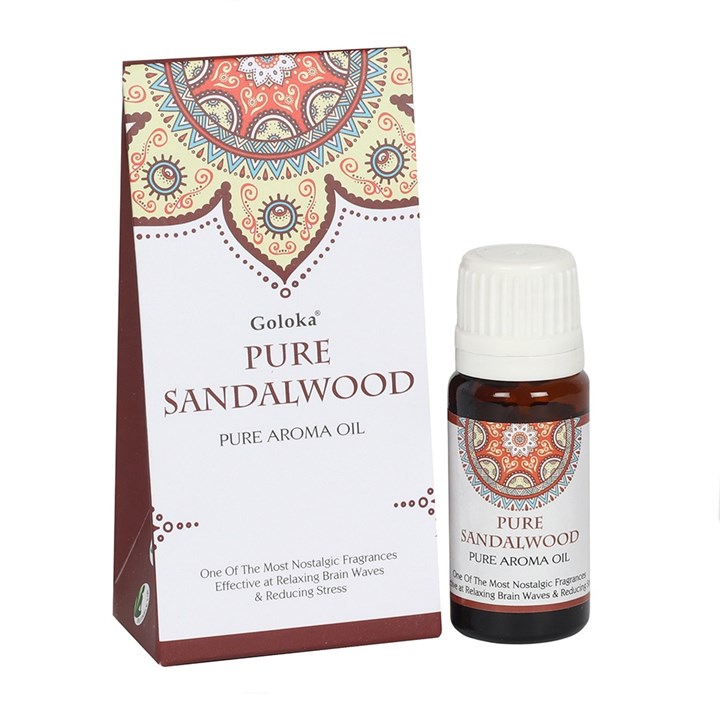 Goloka 10ml Pure Sandalwood Fragrance Oil