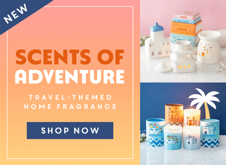 Shop Our Travel-Themed Home Fragrance Range >