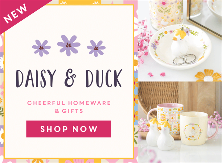 Shop Our Daisy & Duck Range Now >