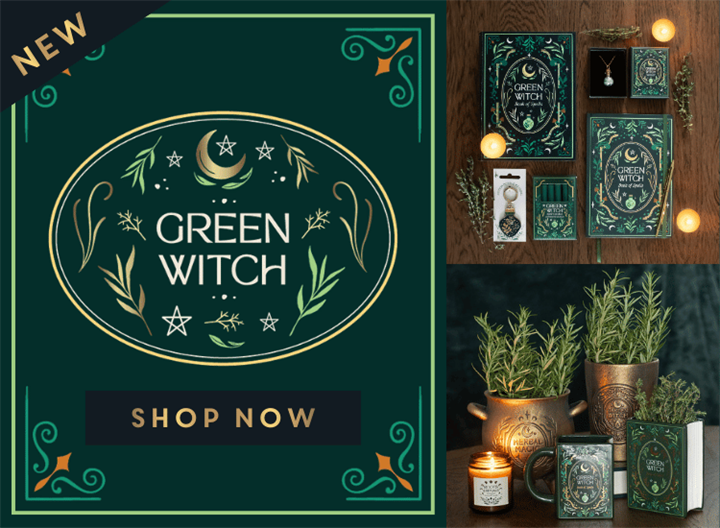 Shop Our Green Witch Range >