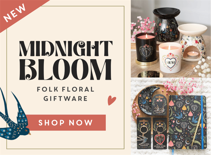 Shop Our Midnight Bloom Folk Floral Range >