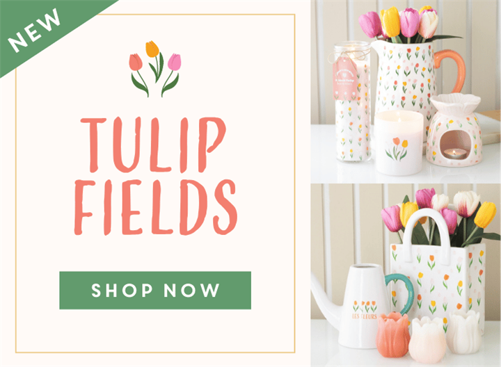 Shop Our Tulip Fields Range >