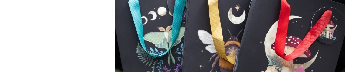 Wholesale gift bags for Christmas, birthdays and everyday gifting. A wide range of seasonal and all season designs perfect for gift shops and boutiques. No minimum order and fast worldwide shipping.