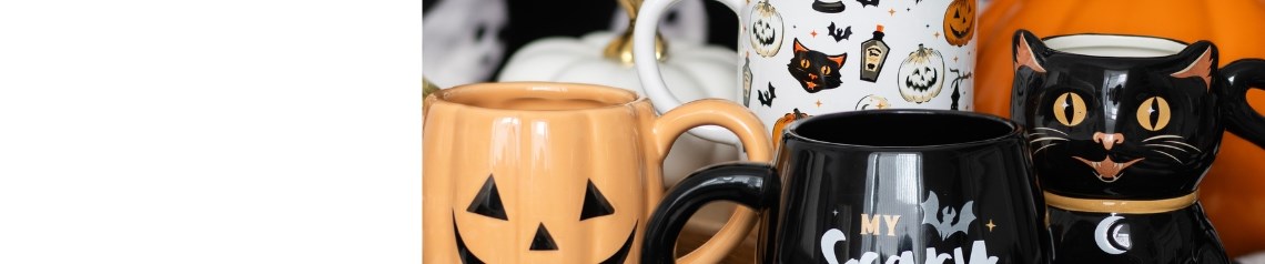 Wholesale Halloween decorations and spooky giftware designed in-house. Witchy ornaments, ghost-themed accessories and more for haunted home displays and seasonal sales.