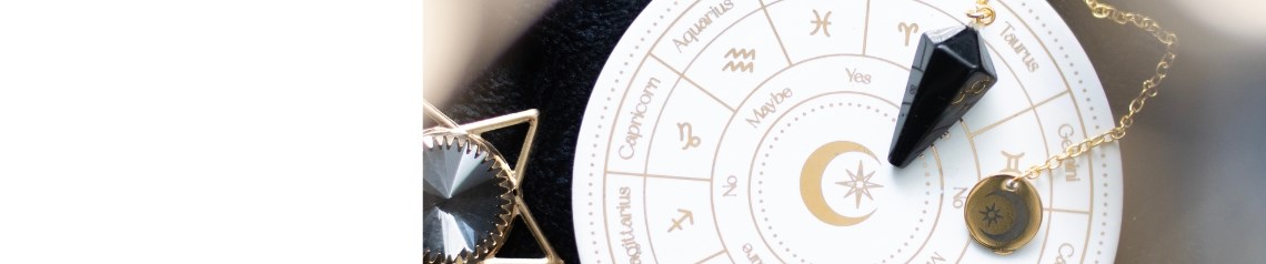 Celestial-themed homeware and gifts inspired by astrology, zodiac signs and cosmic energy. Features lunar and starry designs perfect for mystical and spiritual gift ranges. Wholesale available with no minimum order and global shipping.