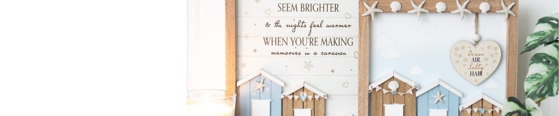 Coastal and camping-inspired home accessories and decor designed for lovers of the outdoors. Perfect for beach gift shops and homeware stockists. No minimum order, international shipping available.