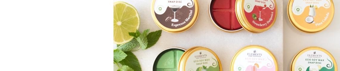 Handmade UK soy wax melt discs, vegan, biodegradable and long-lasting. Non-toxic fragrance solution offering up to 45 hours burn time. Low-cost, high-margin product.