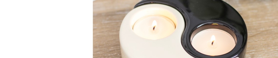 Yin Yang wholesale gift collection featuring sun and moon motifs across jewellery, candles, oil burners, incense, wall art and meditation accessories. Designed to inspire balance and connection, this celestial-themed range is ideal for spiritual gift shops, wellness boutiques and lifestyle retailers seeking modern, mindful stock for soul-soothing displays.
