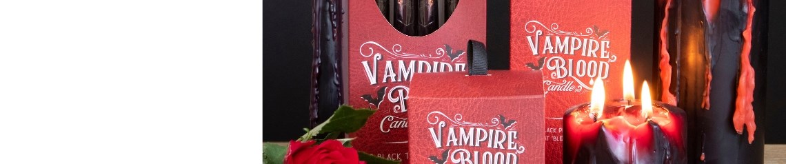 Wholesale bat and vampire themed Halloween decorations and giftware. Gothic designs for seasonal retail displays.