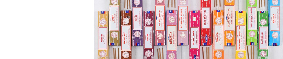 World-famous Satya incense sticks made in India. Artisan-crafted using traditional methods. Proven bestseller in global spiritual and wellness markets.