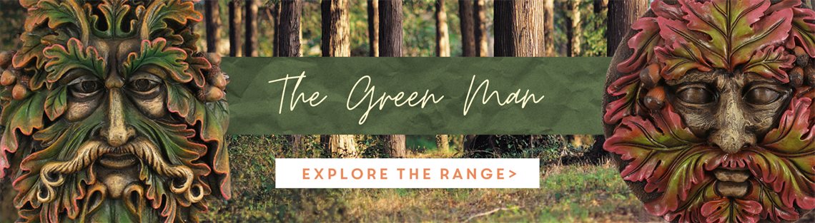 Large Scrolling Green Man Range