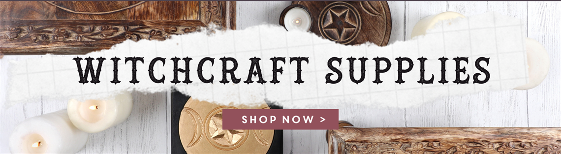 Large Scrolling Witchcraft Supplies