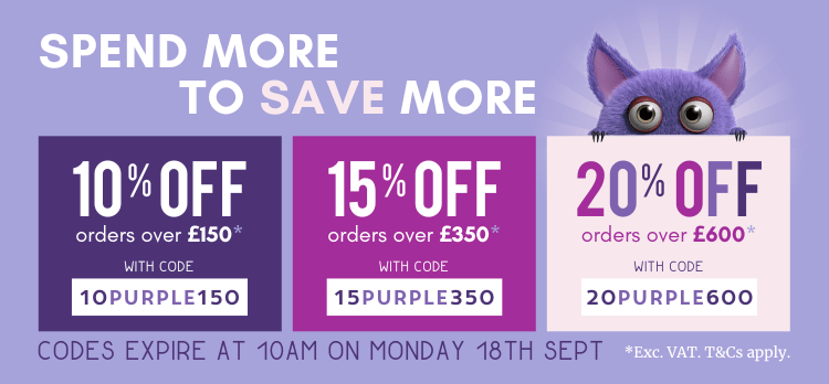 Large Column Autumn Purple Event Tiered Deal 2023