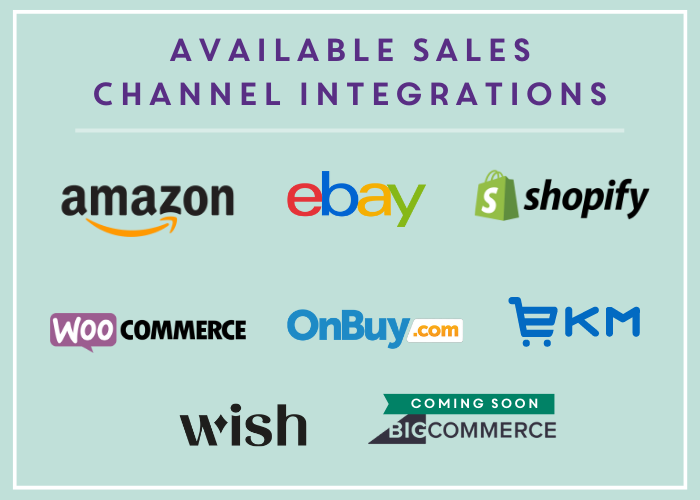 Available Sales Channel Integrations