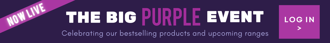 Our Big Purple Event is LIVE - Log In Now >