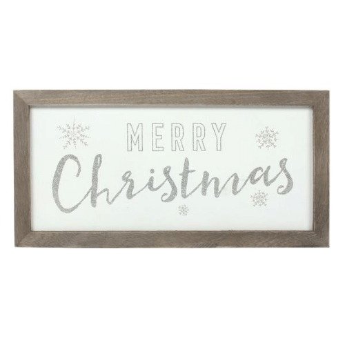 Merry Christmas Rustic Sign