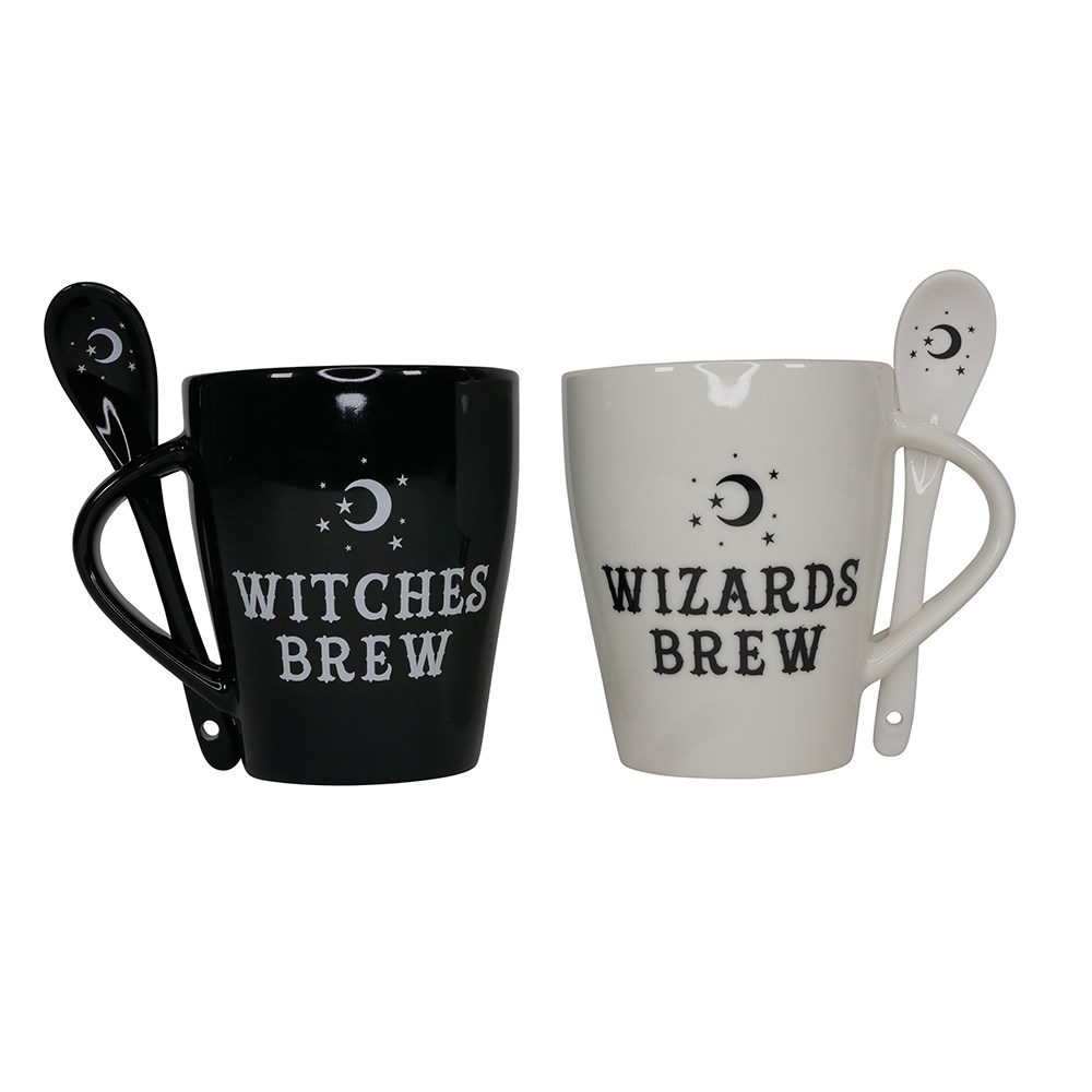Witch and Wizards Mug & Spoon Set
