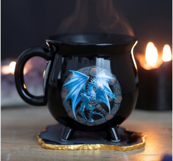 Yules Colour Changing Cauldron Mug by Anne Stokes