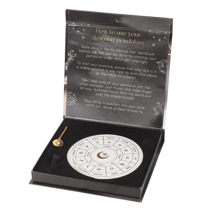 Astrology Wheel Pendulum Divination Kit - Something Different Wholesale