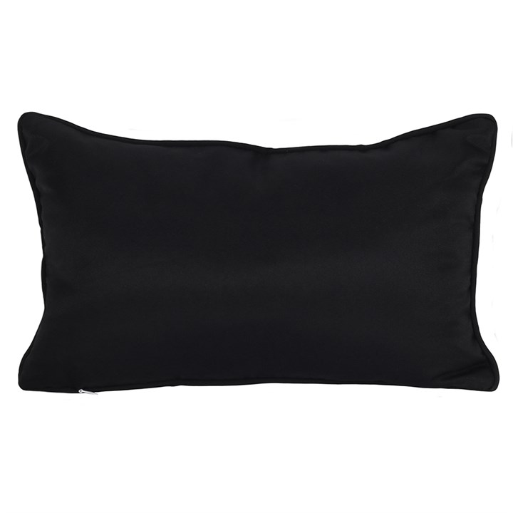 40cm Rectangular Black and White Talking Board Cushion - Something ...