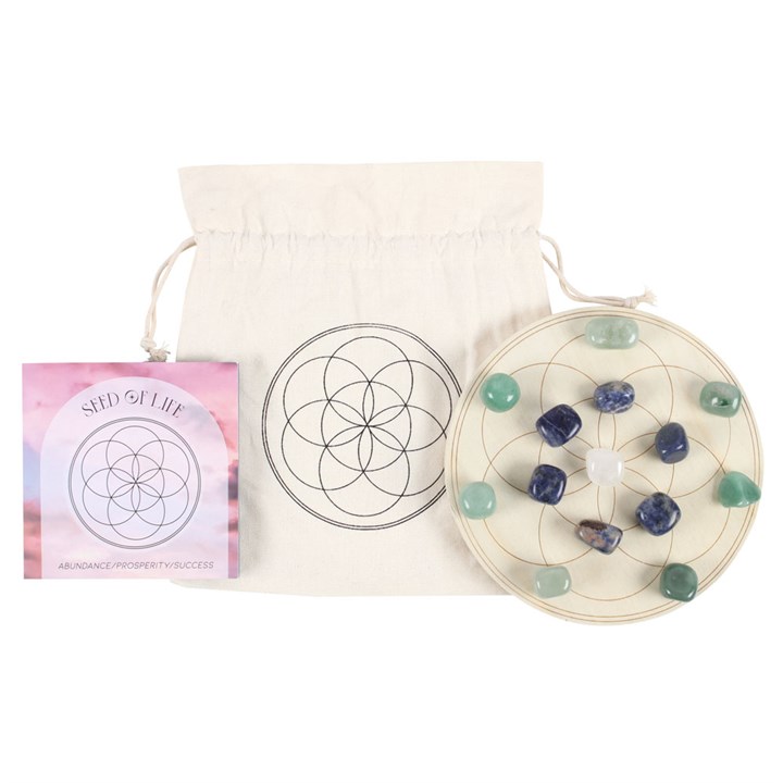 Seed of Life Crystal Grid Set Something Different Wholesale