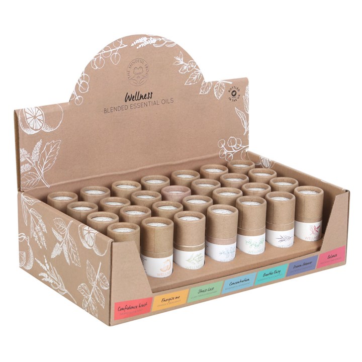 Set of 28 Mixed Blended Essential Oils Something Different Wholesale