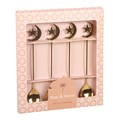 Set of 4 Star and Moon Teaspoons
