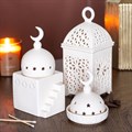 Mosque Incense Cone and Tealight Holder