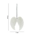Double Glitter Angel Wing Hanging Decoration