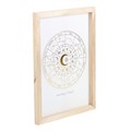 Off White Astrology Wheel Framed Wall Art Print