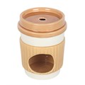 Coffee Cup Oil Burner