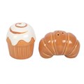 Pastry Shaped Salt and Pepper Shakers