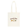Brunch Club Embroidered Tote Bag