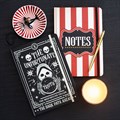Red Circus Stripe A5 Notebook