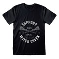 Support Your Local Witch Coven Unisex T-shirt Size S
