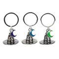 Set of 3 Coven Sisters Witch Hat Keyrings