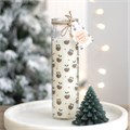 Christmas Pudding Scented Advent Tube Candle