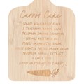 Carrot Cake Recipe Bamboo Serving Board