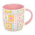 Floral Patchwork Print Mug