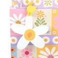 23cm Floral Patchwork Print Gift Bag