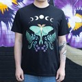 Luna Moth Unisex T-shirt Size XXL