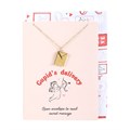 Love Letter Locket Necklace on Greeting Card