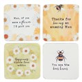 Daisy Picking Bee Coaster