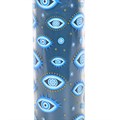 All Seeing Eye Print White Rose Tube Candle
