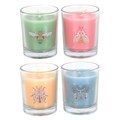 Set of 4 Floral Bug Mandarin & Bergamot Candles