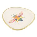 Floral Bee Trinket Dish