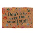 Natural Don't Trip Mushroom Doormat