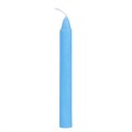 Pack of 12 Light Blue 'Peace' Spell Candles