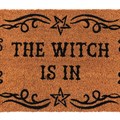 Natural The Witch Is In Doormat