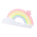 Wooden Rainbow Shelf